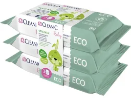 cleanic-baby-chusteczki-nawilzane-vege-milk-bio-do-skory-wrazliwej-3x50-szt