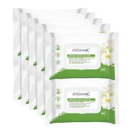 10-x-cleanic-nawilzany-papier-toaletowy-ekstrakt-z-rumianku-40-sztuk