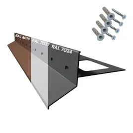 profil-okapowy-prosty-d25-200cm-renoplast-brazowy-8019