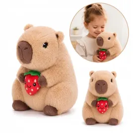 maskotka-kapibara-z-truskawka-pluszak-25cm-miekka-mila-w-dotyku-przytulanka