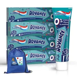 aquafresh-advance-pasta-do-zebow-dla-dzieci-9-12-lat-75ml-x4-plecak-gatis