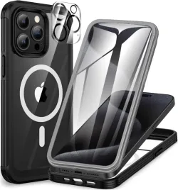 cenhufo-etui-360-magsafe-do-iphone-15-pro-max-2x-szklo-aparat-tytan-czarny