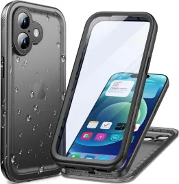 cozycase-etui-wodoodporne-360-do-iphone-17-ip68-pol-matowe-czarne