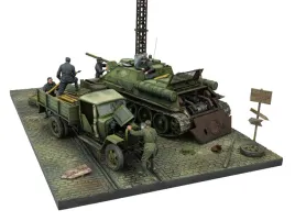 dzialo-samobiezne-su-85-ciezarowka-gaz-mm-diorama-model-36071-miniart