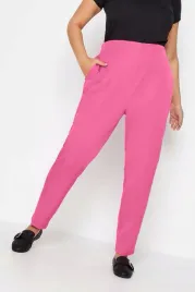 kc51205-yours-spodnie-cygaretki-rozowe-wysoki-stan-plus-size-19-50
