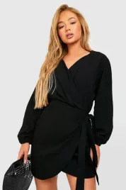 lc75112-boohoo-bawelniana-sukienka-mini-wiazanie-dlugi-rekaw-20-m