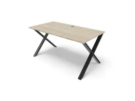 biurko-gamingowe-komputerowe-dla-gracza-120x60-loft-x-nogi-metal-sonoma