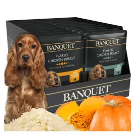 karma-dla-psa-banquet-mix-kurczak-ryz-tunczyk-dynia-saszetki-30x100g