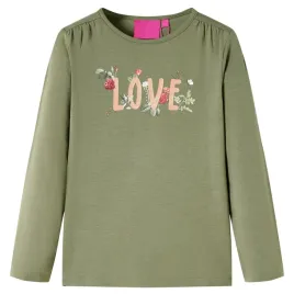 koszulka-dziecieca-z-dlugimi-rekawami-khaki-128