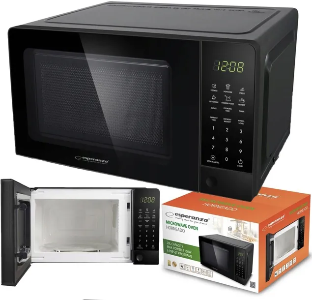 Kuchenka mikrofalowa wolnostojąca Esperanza Horneado 20L 700W