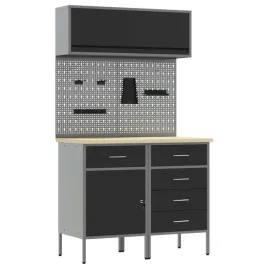 stol-warsztatowy-z-szuflada-5-szt-czarny-100-x-55-x-200-cm-stal