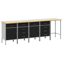 szafka-robocza-z-szuflada-5-szt-czarny-255-x-55-x-85-cm
