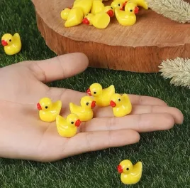mini-kaczki-z-zywicy-miniaturowe-figurki-do-dekoracji-zestaw-10-sztuk-k425