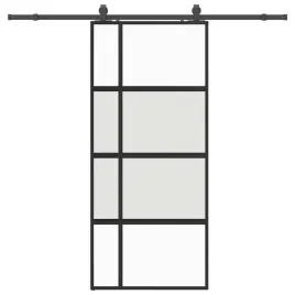 drzwi-przesuwne-z-zestawem-okuc-czarne-90x205cm-szklo-hartowane