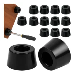 16x-nozki-meblowe-22x18x10mm-antyposlizgowe-stopki-gumowe-czarne-do-agd-rtv