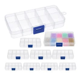 10x-plastikowy-organizer-10-przegrodek-128x66x22mm-pojemnik-na-drobiazgi
