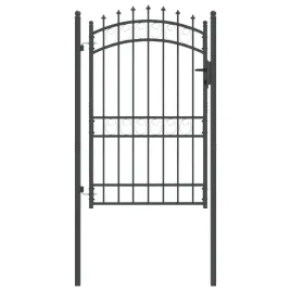 elegancka-brama-ogrodowa-z-lukowym-designem-i-stala-malowana-proszkowo