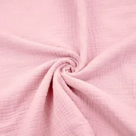 muslin-bawelniany-double-gauze-jasny-roz-strawberry-cream