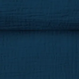 muslin-bawelniany-double-gauze-granatowy-poseidon