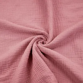 muslin-bawelniany-double-gauze-brudny-roz-foxglove