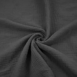 muslin-bawelniany-double-gauze-ciemny-szary-storm-front