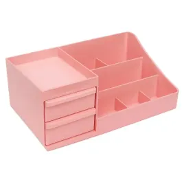 organizer-na-kosmetyki-toaletke-biurko-pudelko-ze-szufladkami-rozowy
