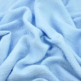 muslin-double-gauze-niebieski-sky-blue