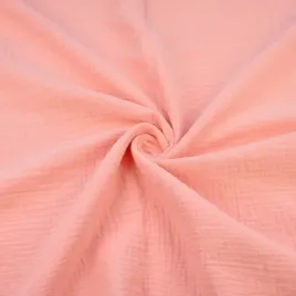 muslin-double-gauze-lososiowy-salmon