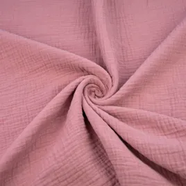 muslin-double-gauze-rozowy-retro-pink