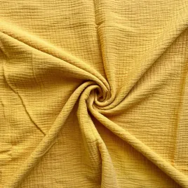 muslin-double-gauze-musztarda-mustard