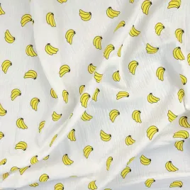 muslin-double-gauze-drukowany-w-banany