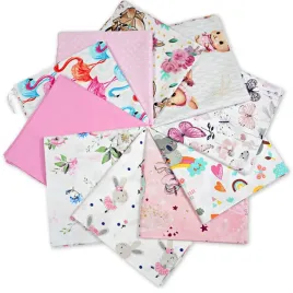 zestaw-tkanin-na-patchwork-20-szt-40-x-40-cm-fiolet-roz-dziewczynka