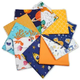 zestaw-tkanin-na-patchwork-20-szt-40-x-40-cm-zolty-pomaranczowy-chlopiec