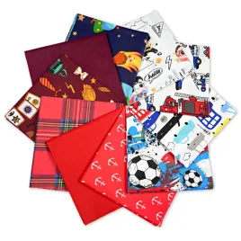 zestaw-tkanin-na-patchwork-20-szt-40-x-40-cm-czerwony-chlopiec
