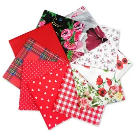 zestaw-tkanin-na-patchwork-20-szt-40-x-40-cm-czerwony-dorosly