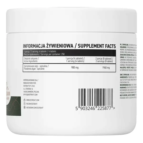 ostrovit-spirulina-1000-tabletek-waga-z-opakowaniem-0-3-kg