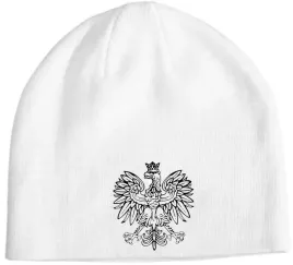 czapka-zimowa-beanie-nadruk-polski-orzel-godlo-logo