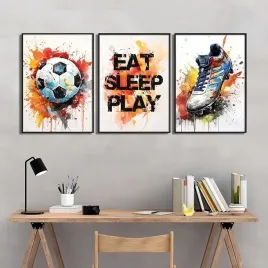 plakaty-pilkarskie-a3-w-ramie-zestaw-pilka-nozna-sport-jakosc-premium