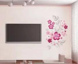 naklejka-scienna-kwiaty-ornament-kwiatki-dekoracja