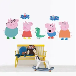 naklejki-scienne-na-sciane-swinka-peppa-6-wzorow