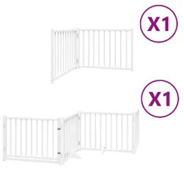 skladana-bramka-dla-psa-z-drzwiami-6-paneli-biala-480-cm
