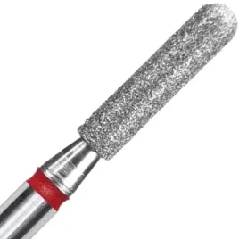 frez-diamentowy-zaokraglony-walec-czerwony-expert-srednica-23mm-staleks