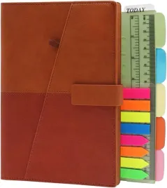 notes-notatnik-planer-a5-obszyty-skora-pu-z-indeksami-80str-pomaranczowy