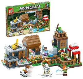 klocki-minecraft-778el-my-world-duza-wioska-led