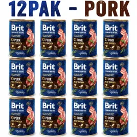 brit-premium-by-nature-wieprzowina-z-tchawica-pork-zestaw-12x400g-12pak