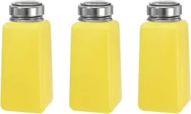 dozownik-butelka-pojemnik-z-pompka-pusty-zestaw-3szt-250ml-zolty