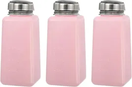 dozownik-butelka-pojemnik-z-pompka-pusty-zestaw-3szt-250ml-rozowy