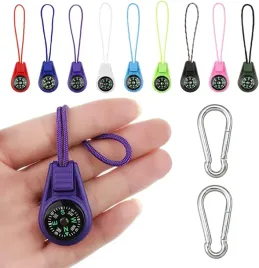 kompasy-mini-kieszonkowe-turystyczne-trekkingowe-26mm-9szt-2-karabinczyki
