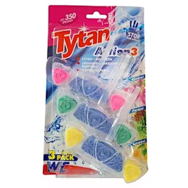 kostka-wc-tytan-action-3-flower-forest-lemon-3x40g-1-szt