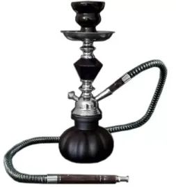 shisha-szisza-fajka-wodna-hookah-krysztal-z-jednym-wezem-czarna